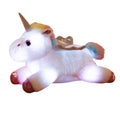Stuffed unicorn with led-light